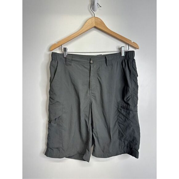 Columbia Shorts Mens Omni-Shade Sun Protection Gray Size 32 - Picture 3 of 8